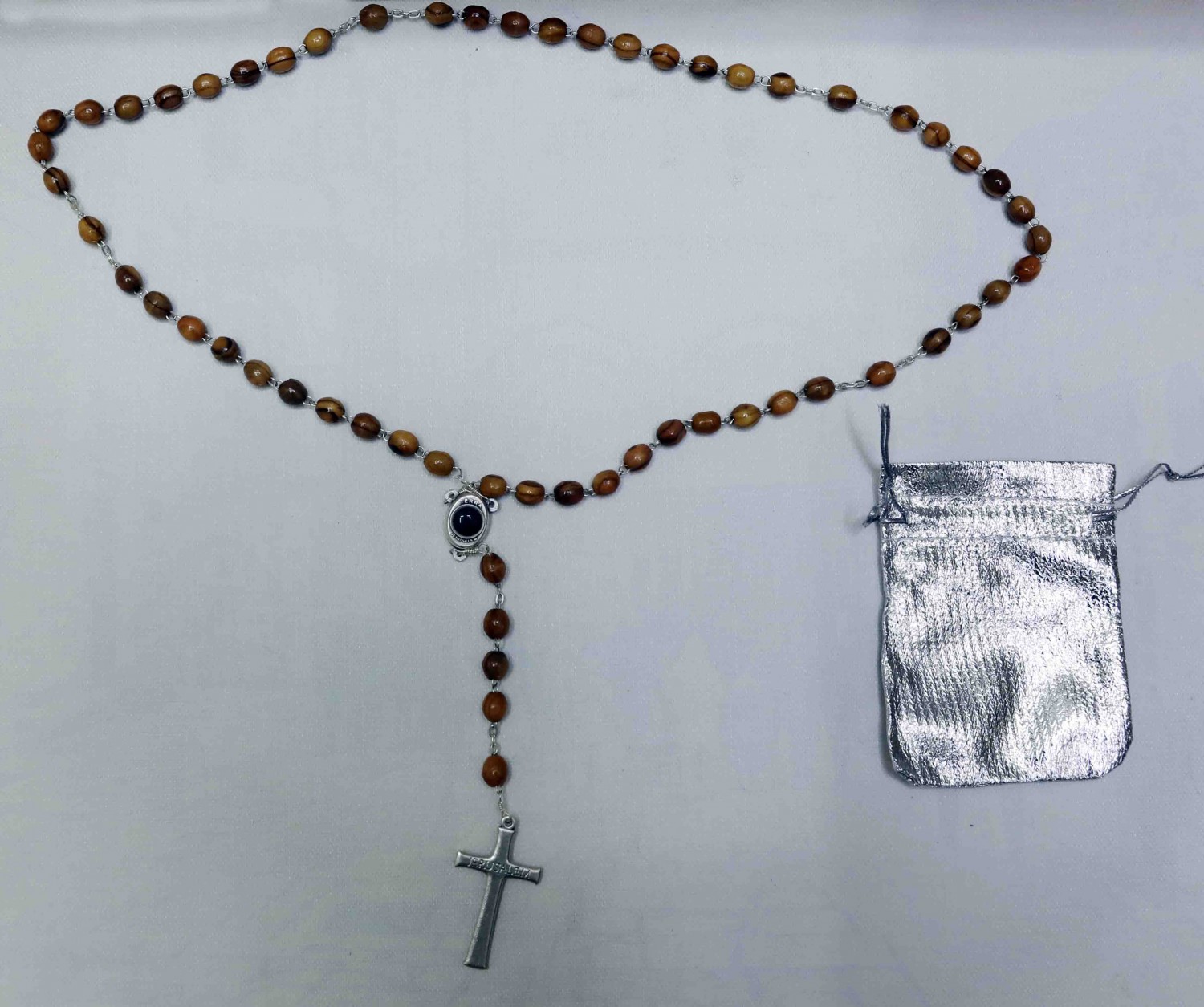 Wood Sandal And Brown Rosary Christian at best price in Chennai | ID:  26309675762